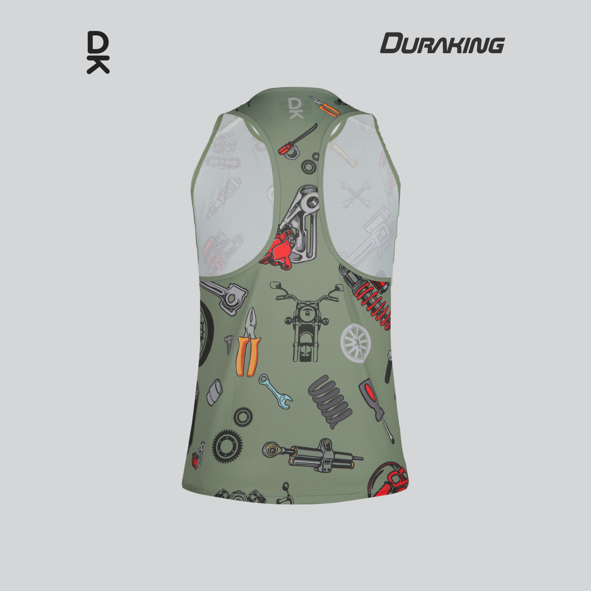 Duraking Singlet Olahraga Pria Superlight - Clip Art