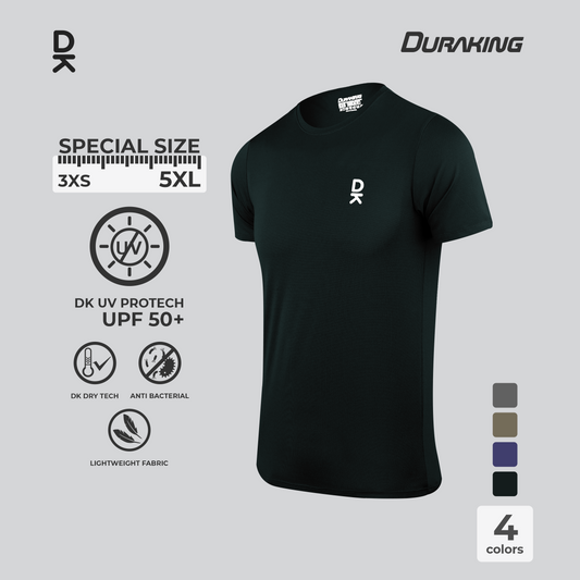 Duraking Baju Lengan Pendek Olahraga Pria Light Weight Basic