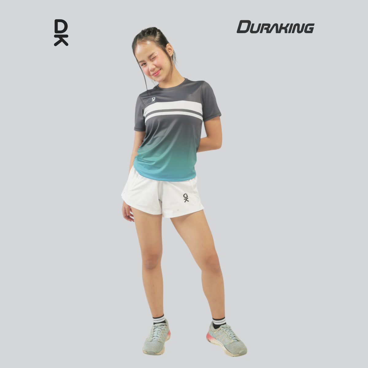 Duraking Jersey Lari Lengan Pendek Wanita - Ad Pro Series