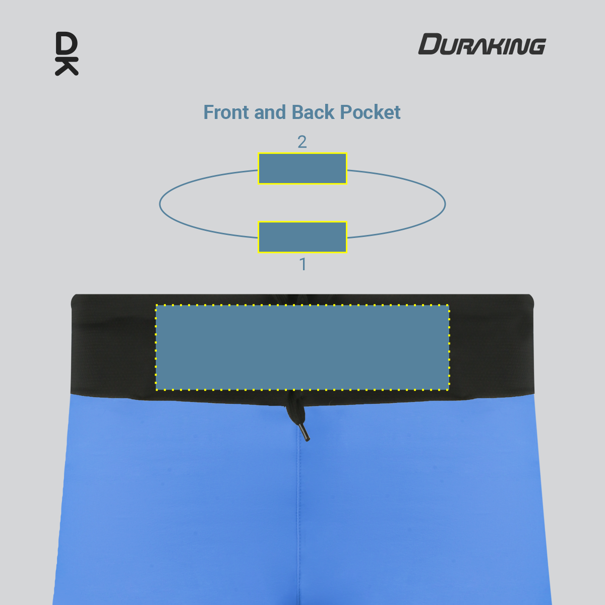 Duraking Celana Lari Pria Aerodash Recycle Pants
