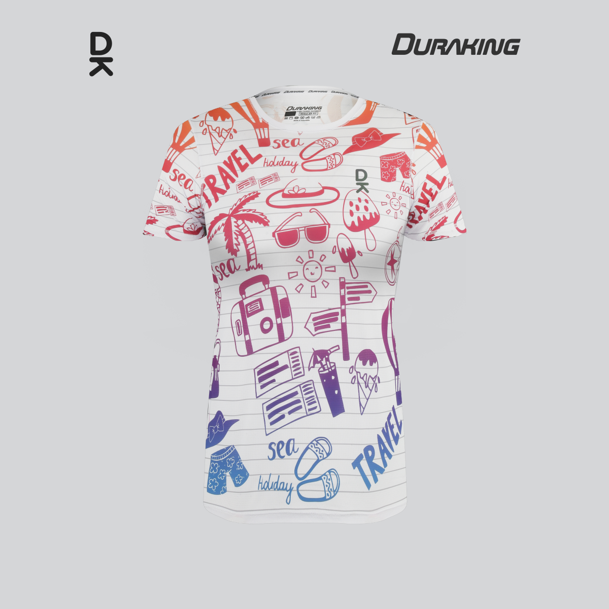 Duraking Jersey Olahraga Wanita Superlight - Clip Art