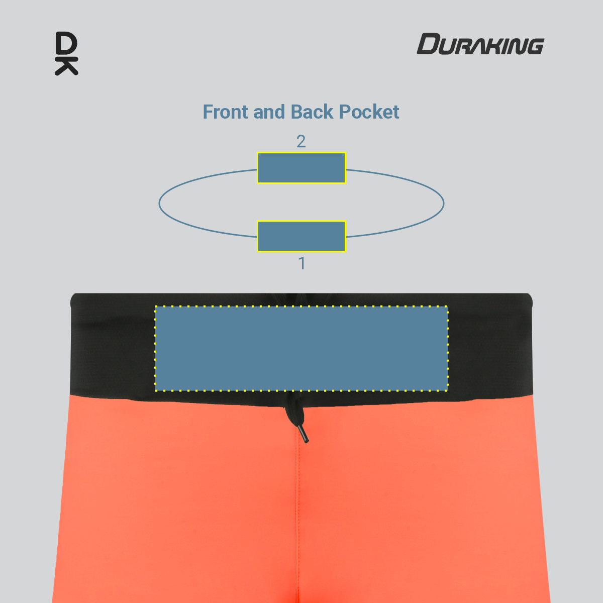 Duraking Celana Lari Pria Aerodash Recycle Pants