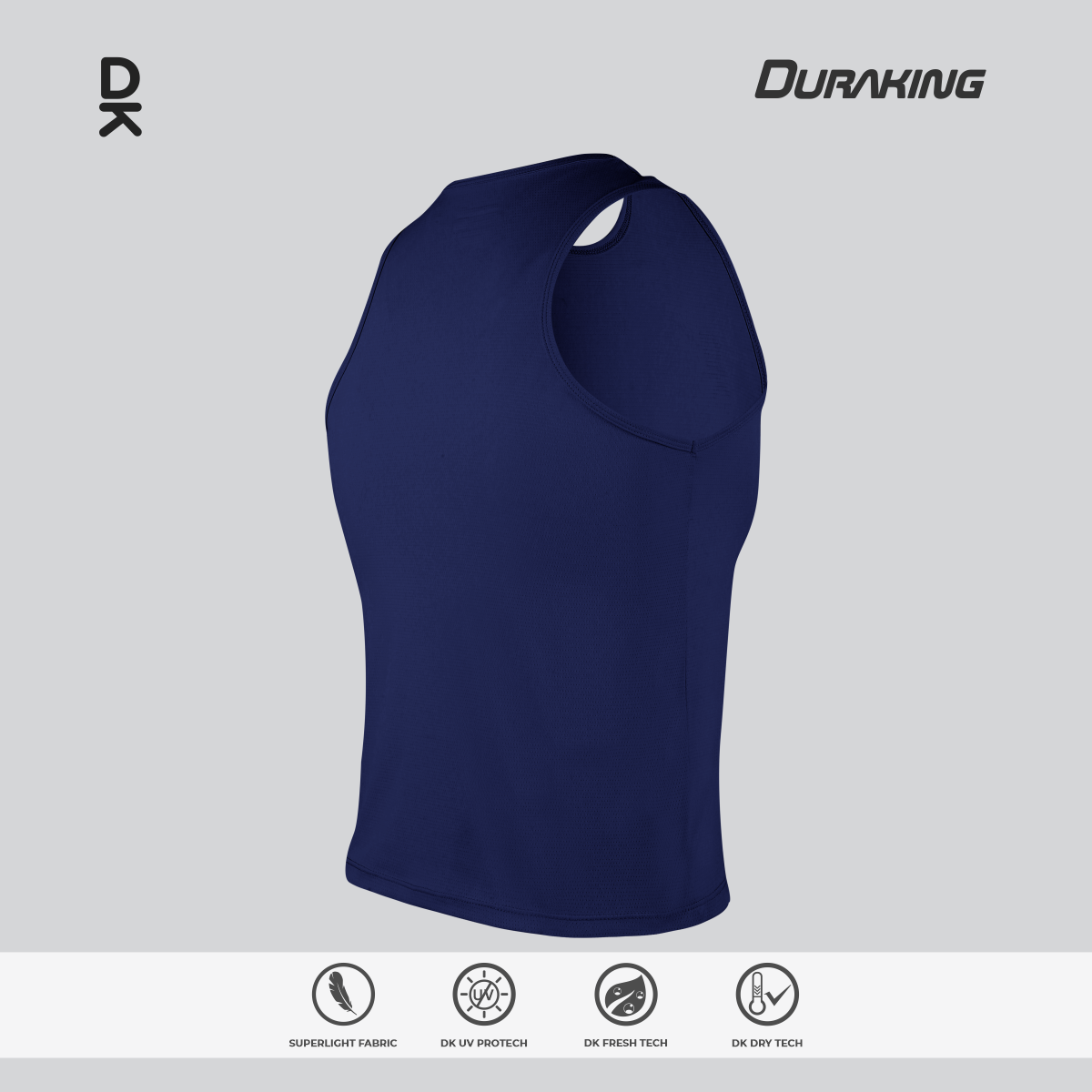 Duraking Singlet Olahraga Pria Superlight Weight Series Upgraded