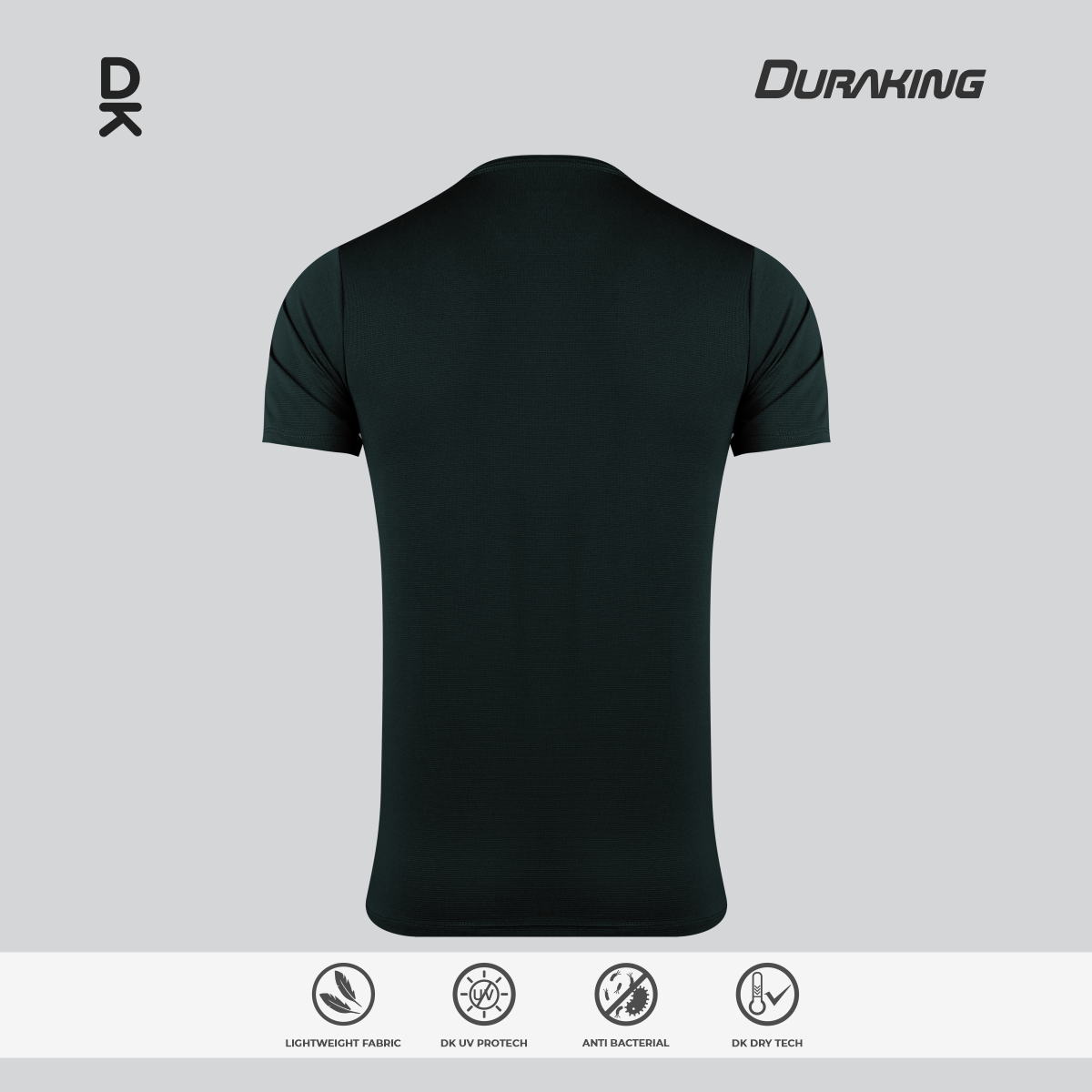Duraking Baju Lengan Pendek Olahraga Pria Light Weight Basic