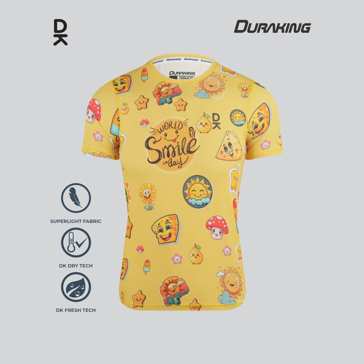 Duraking Jersey Olahraga Pria Superlight - Clip Art