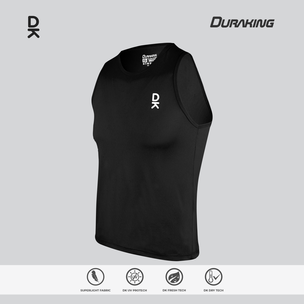 Duraking Singlet Olahraga Pria Superlight Weight Series Upgraded