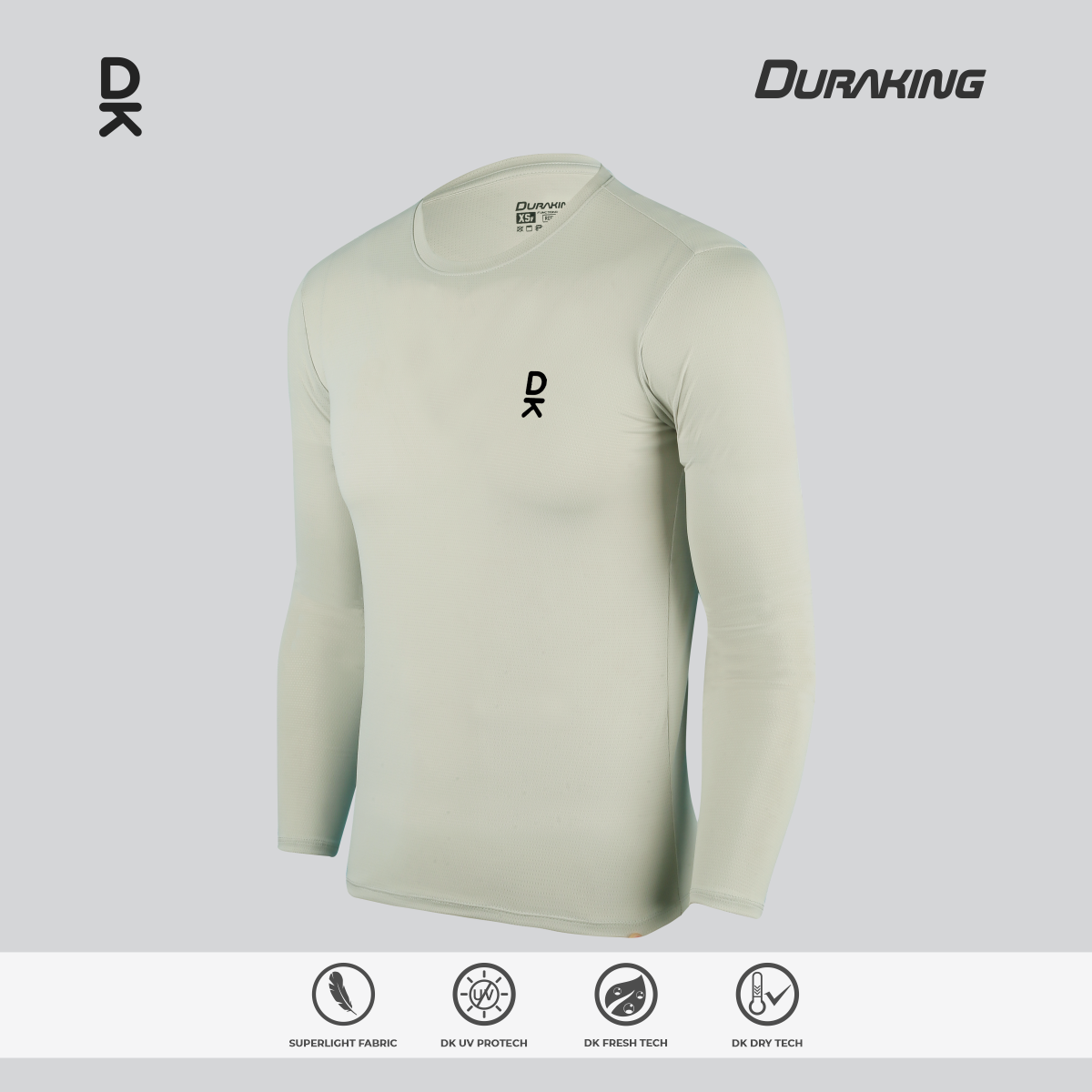 Duraking Jersey Olahraga Pria Longsleeve Super Light Series Upgraded