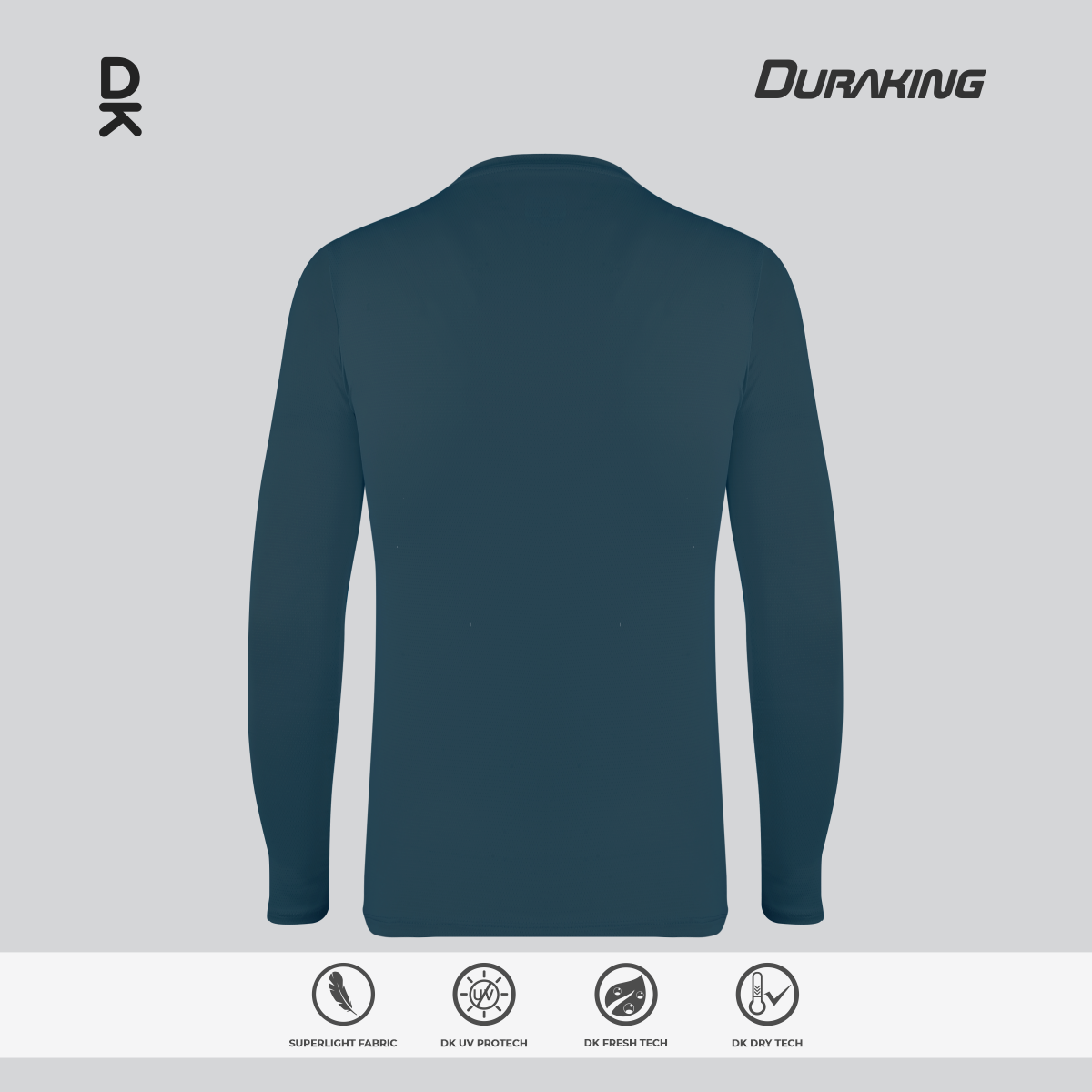 Duraking Jersey Olahraga Pria Longsleeve Super Light Series Upgraded