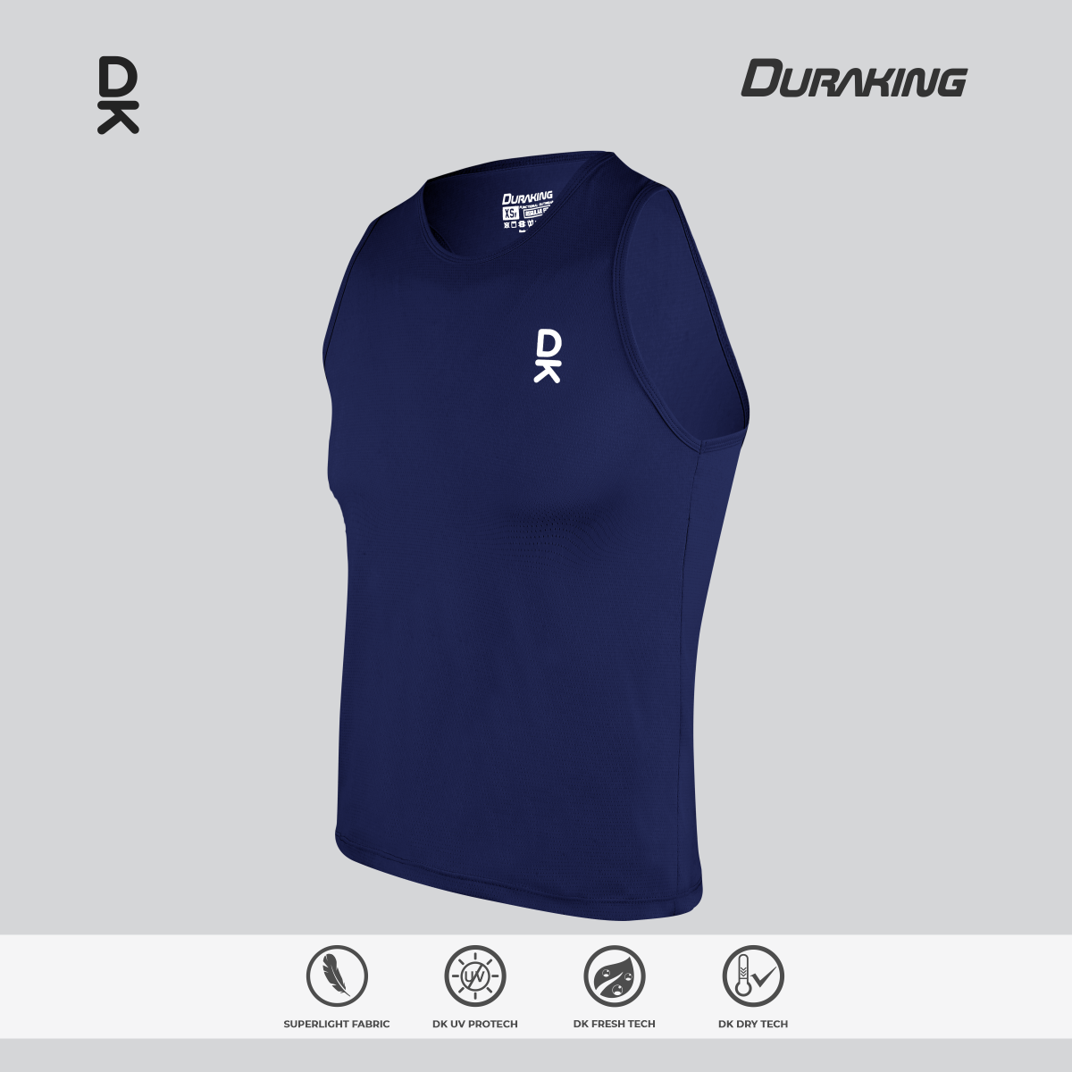 Duraking Singlet Olahraga Pria Superlight Weight Series Upgraded