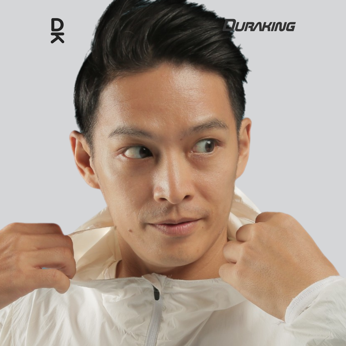 Duraking Jaket Windbreaker Pria Nylon -  Aeroshield