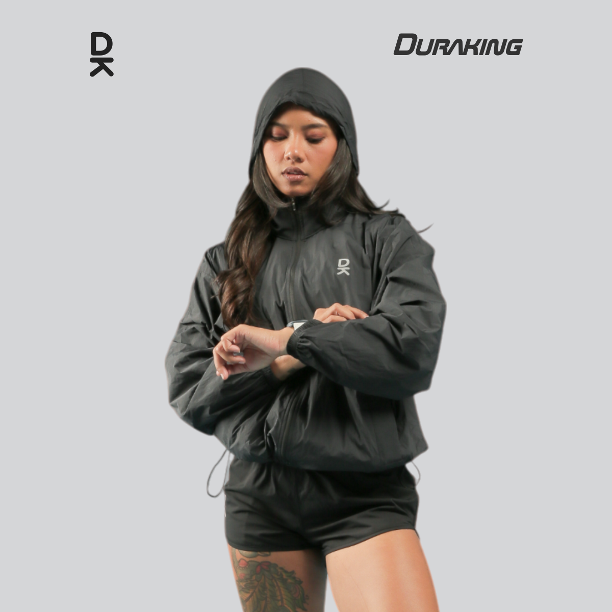 Duraking Jaket Windbreaker Wanita Nylon -  Aeroshield