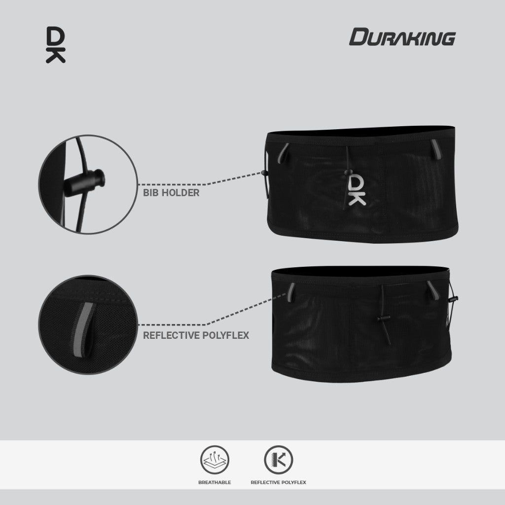 Duraking Sabuk Lari Aksesoris Olahraga - Sport Act Running Belt V2