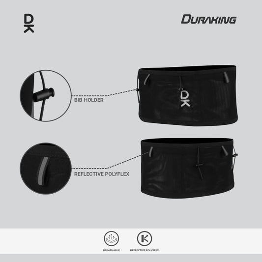 Duraking Sabuk Lari Aksesoris Olahraga - Sport Act Running Belt V2