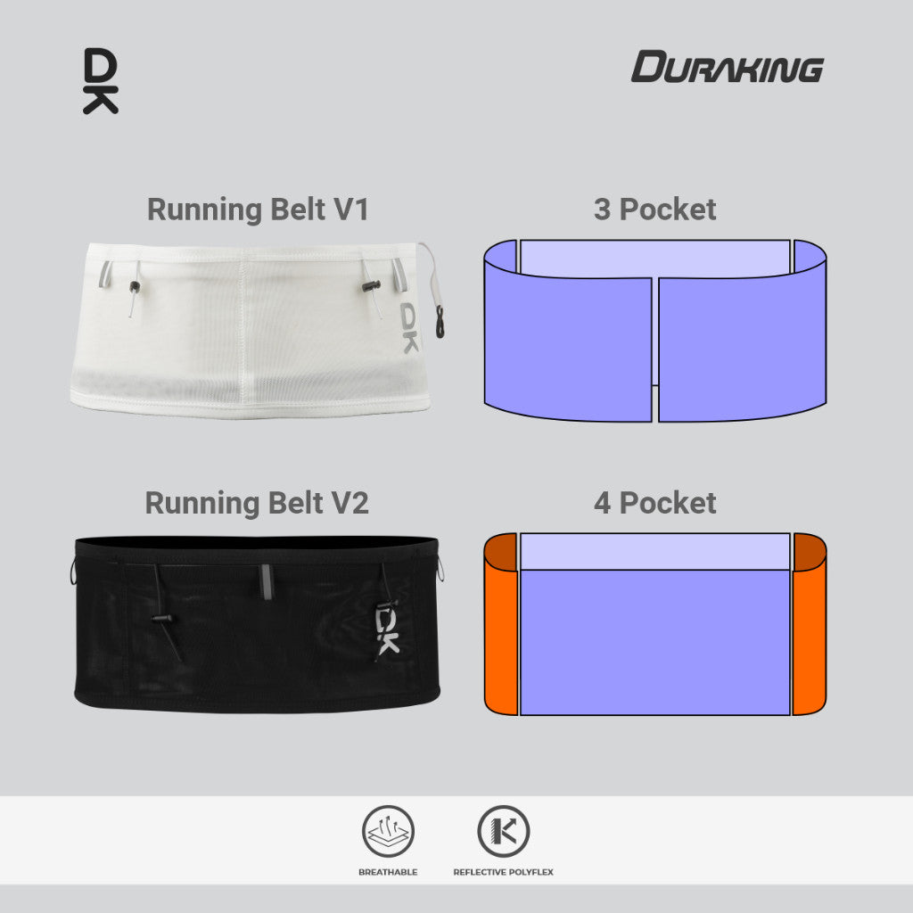 Duraking Sabuk Lari Aksesoris Olahraga - Sport Act Running Belt V2
