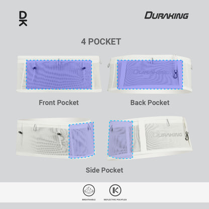 Duraking Sabuk Lari Aksesoris Olahraga - Sport Act Running Belt V2