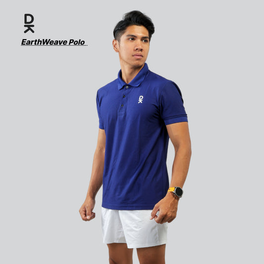 Duraking Kaos Polo Active Wear - Earth Wave Padel Shirt