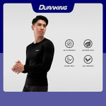 Duraking Baju Manset Baselayer Basic Black