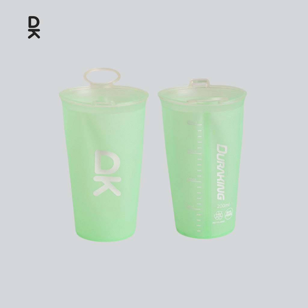Duraking Gelas Lipat - Silicone Foldable Cup Travel Outdoor 200ml Food Grade Anti Bocor