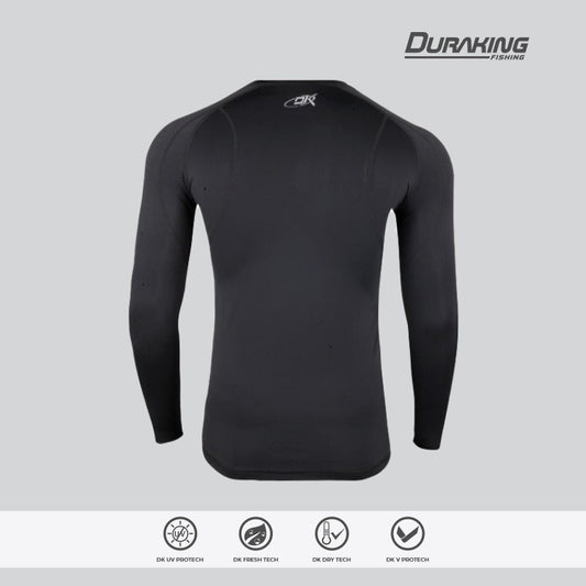 Duraking Baju Manset Baselayer Basic Black