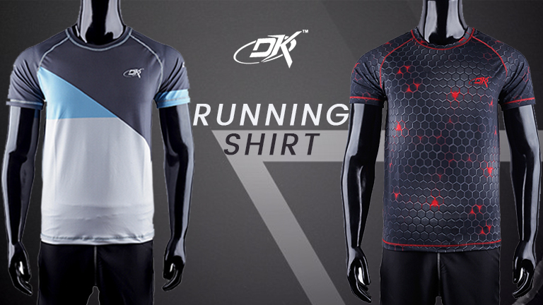 Running Shirt Membuat Nyaman Larimu, Duraking - Sports & Outdoor, Activewear, Apparel